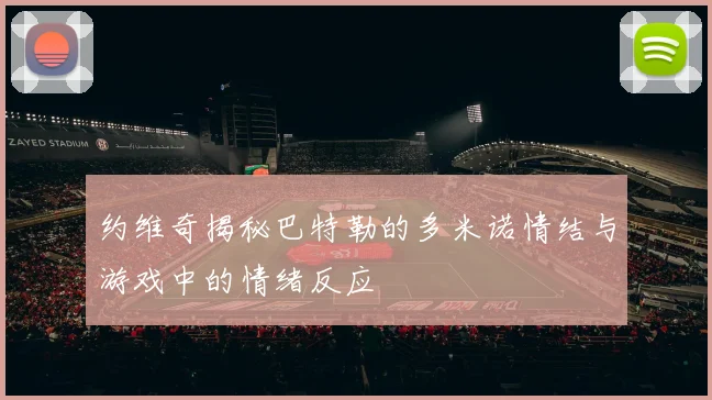 约维奇揭秘巴特勒的多米诺情结与游戏中的情绪反应